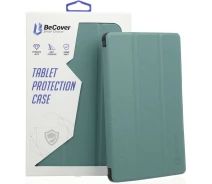 Придбати - чохол для планшета  Чохол-книжка BeCover Smart Case для Samsung Galaxy Tab S7 FE 12.4 SM-T730/SM-T735/S8 Plus 5G SM-X800/SM-X806 Dark Green (706701)