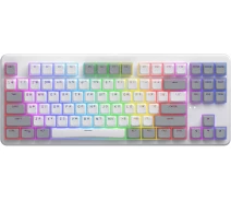 Придбати - клавіатуру  Клавіатура механічна HATOR Rockfall 3 Mecha TKL wireless orange White (HTK851UA)