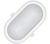 Придбати - промисловий світильник  Светильники LED ELM OVAL M-8 6500K IP54 бел. 560Lm (26-0025)