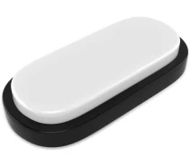 Придбати - промисловий світильник  Светильники LED ELM OVAL-12 6500K IP54 900Lm черн. (26-0018)