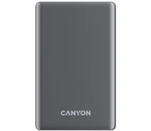 Придбати - універсальну мобільну батарею  Зовн_АКБ CANYON OnPower 510 slim Magnetic 10000 mAh PD 20W(CNS-CPB510DG) темно сірий