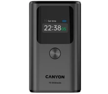 Придбати - універсальну мобільну батарею  Power Bank CANYON OnPower 130 TFT 10000 mAh PD 30W (CNS-CPB130DG) темно сірий