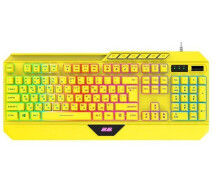 Придбати - клавіатуру  Клавіатура ігрова 2E KG315 GAMING, Yellow (2E-KG315UYW)
