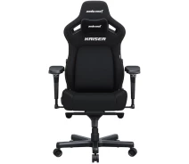 Придбати - офісне крісло  Крісло геймерське Anda Seat Kaiser 4 Size XL Black Linen Fabric (AD12YDDC-XLL-20-B-CF)