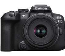 Придбати - фотоапарат  Цифрова фотокамера Canon EOS R10 + RF-S 18-45 IS STM (5331C047)