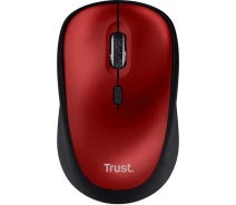 Придбати - мишку для ноутбука  Миша Trust Yvi+ Silent WL ECO Red (24550)