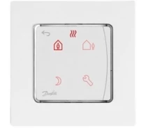 Придбати - терморегулятор  Терморегулятор Danfoss Icon Display білий (088U1025)