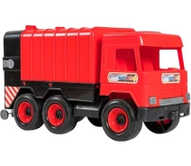 Придбати - машинку, техніка ігрова  Машинка Tigres "Middle truck" сміттєвоз (червоний) в коробці (39488)