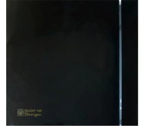 Придбати - вытяжной вентилятор  Витяжний вентилятор Soler&Palau SILENT-100 CZ BLACK DESIGN -4C, 5210607400