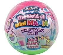 Придбати - іграшку-антистрес  Слайм Cra-Z-Art World Mini Mania набір у кулі, S1 (60160CRA)
