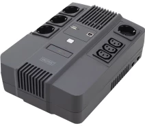 Придбати - джерело безперебійного живлення  Джерело безперебійного живлення Digitus Line-Interactive, 800VA/480W, 4xSchuko/3xC13, RJ45, USB