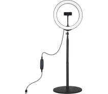 Придбати - кільцеве світло  Кільцева USB LED лампа Puluz PKT3039 10.2" + настільне кріплення 140 см