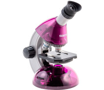 Придбати - мікроскоп  Мікроскоп SIGETA MIXI 40x-640x PURPLE (з адаптером для смартфона)