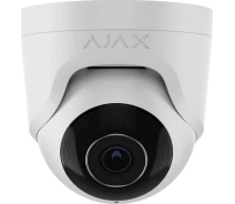 Придбати - камеру відеоспостереження  IP-Камера дротова Ajax TurretCam 8мп 4мм Poe True WDR IP 65 ІЧ 35м аудіо кут огляду 75°до 85° купольна біла (000039325)