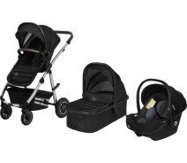 Придбати - дитячу коляску  Універсальна коляска 3 в 1 Lionelo AMBER 3 BLACK SILVER (LO-AMBER BLACK SILVER (3in1))