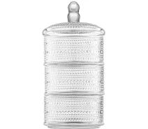 Придбати - предмет сервировки  Цукерниця Ardesto Verbena, 12.5см, скло, прозорий (AR5021)