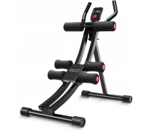 Придбати - тренажер для пресу  Тренажер для преса 4FIZJO Ab Fit складний, з лічильником Black (P-5905973402606)