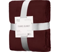 Придбати - плед  Плед Ardesto Flannel 200х220см, 100% поліестер, бургунді (ART0222SB)