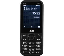Придбати - мобільний телефон і смартфон  Мобільний телефон 2E E240 2022 Black