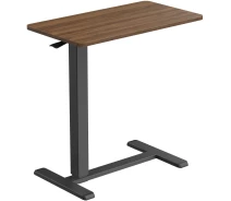 Придбати - стіл ПК  Мобільний столик 2E CE710BD, чорно-коричневий (2E-CE710BD-MECHANIC)