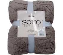 Придбати - плед  Плед SOHO 200*220 см Rasch Latte 6996545