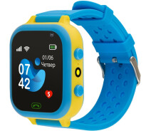 Придбати - смарт-годинник  AmiGo GO009 GLORY Camera+LED WIFI Blue-Yellow