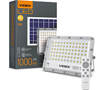 Придбати - прожектор  Прожектор акумуляторний VIDEX 1000LM 5000K 3.2V (VL-FSO2-505)
