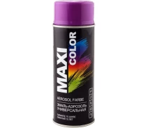 Придбати - автокраску  Емаль аерозольна універсальна декоративна Maxi Color RAL 4008 яскраво-фіолетова 400 мл