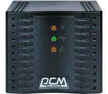 Придбати - стабілізатор напруги  Стабілізатор напруги Powercom 300 Вт (TCA-600) Black