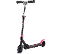 Придбати - самокат  Самокат GLOBBER серії FLOW ELEMENT JUNIOR LIGHTS, чорно-рожевий, колеса з підсв. 50кг 3+ (729-110)