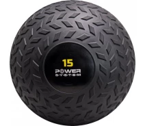 Придбати - м'яч для кроссфіта  М'яч SlamBall для кросфіта і фітнесу Power System PS-4117 15кг рифлений (PS-4117_15kg)