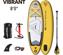 Придбати - SUP дошку  Дошка SUP AQUA MARINA Vibrant - Youth Isup 2.44m/10cm with paddle and safety leash (BT-19VIP)