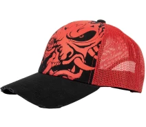 Придбати - подарок для геймеров  Бейсболка Jinx Тракер Cyberpunk 2077 Distressed Samurai One Size Black (JINX-10834)