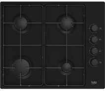 Придбати - варильну поверхню  Варильна газова поверхня Beko HIGG 64123 SB                        