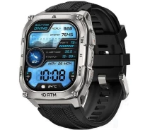 Придбати - смарт-годинник  Смарт-годинник KOSPET TANK M4 Срібний