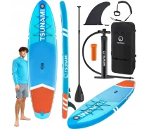 Придбати - SUP дошку  Надувна SUP дошка TSUNAMI 320 см з веслом Lagoon T02 (P-5907739314215)