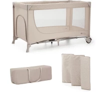 Придбати -  Ліжко-манеж Kinderkraft Joy 2 Beige (KLJOY02BEG00000) (00-00305255)