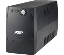 Придбати - джерело безперебійного живлення  ДБЖ FSP FP800, 800ВА/480Вт, Line-Int, IECx4+USB, AVR, Black