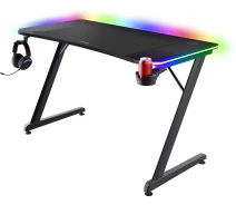 Придбати - стіл ПК  Стіл комп'ютерний Trust GXT 710 Luminus Pro RGB, 120x60, чорний (25419_TRUST)