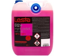Придбати - Антифризи  Антифриз готовий -35°С Lesta G12+ червоний 10л