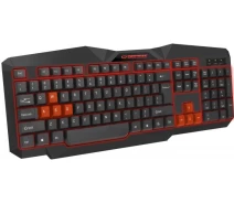 Придбати - клавіатуру  Клавіатура ігрова Esperanza EGK201 Red USB LED