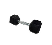 Придбати - гантелі  Гантель Шестигранная обрезиненная HouseFit (DD 6442-4) 4кг