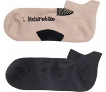 Придбати - чоловічу шкарпетку  Шкарпетки низькі Naturehike NH21FS014, 2 пари (бежеві, чорні), розмір М 6927595773154