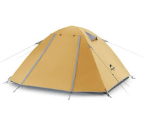 Придбати - палатку  Намет чотиримісний Naturehike P-Series NH18Z044-P 210T/65D жовтий