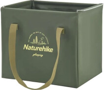 Придбати - туристичну посуд  Складний контейнер для води з ПВХ Naturehike CNH22SN002 20л темно-зелений