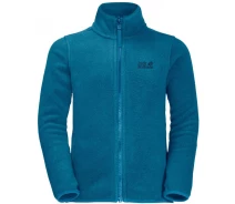 Придбати - дитячу спортивну кофту  Фліс Jack Wolfskin BAKSMALLA JACKET KIDS (1607661-1254) синій 152 (4060477940717)