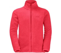 Придбати - дитячу спортивну кофту  Фліс Jack Wolfskin BAKSMALLA JACKET KIDS (1607661-2058) червоний 152 (4060477940793)