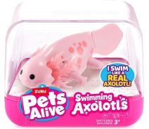 Придбати - Інтерактивні іграшки, роботи  Інтерактивна іграшка PETS ALIVE S1 – АКСОЛОТЛЬ (рожевий) (9556A)