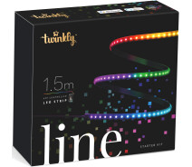 Придбати - світлодіодну стрічку  Світлодіодна стрічка Twinkly Line 100 RGB Smart LED, Gen II, IP20, довжина 1,5 м, кабель чорний (TWL100STW-BEU)
