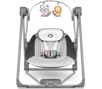 Придбати - крісла-гойдалку, шезлонг  Крісло-гойдалка Lionelo Otto Cozy Grey